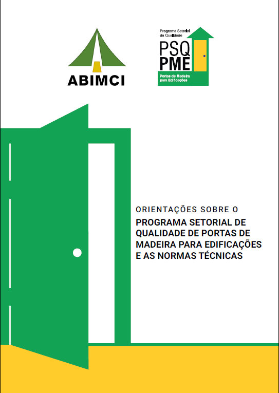 Cartilha orientações sobre o programa setorial de qualidade de portas de madeira_imagem destaque