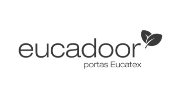 Imagem destaque da empresa Eucadoor Portas. A imagem é sua logomarca.